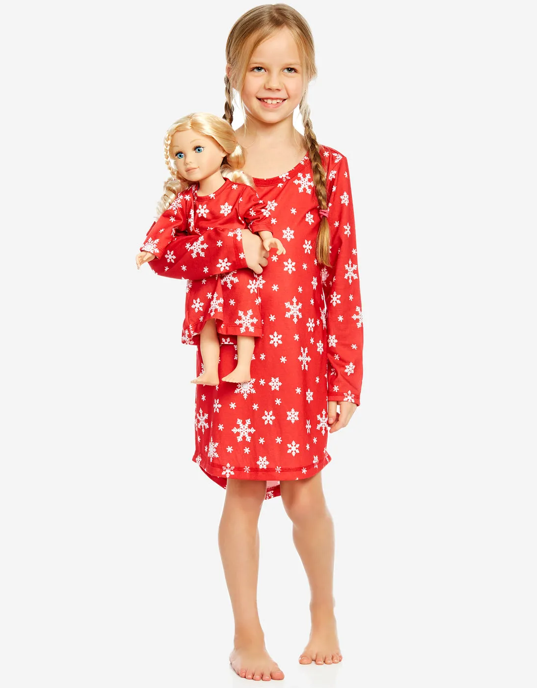Matching Girl & Doll Nightgowns