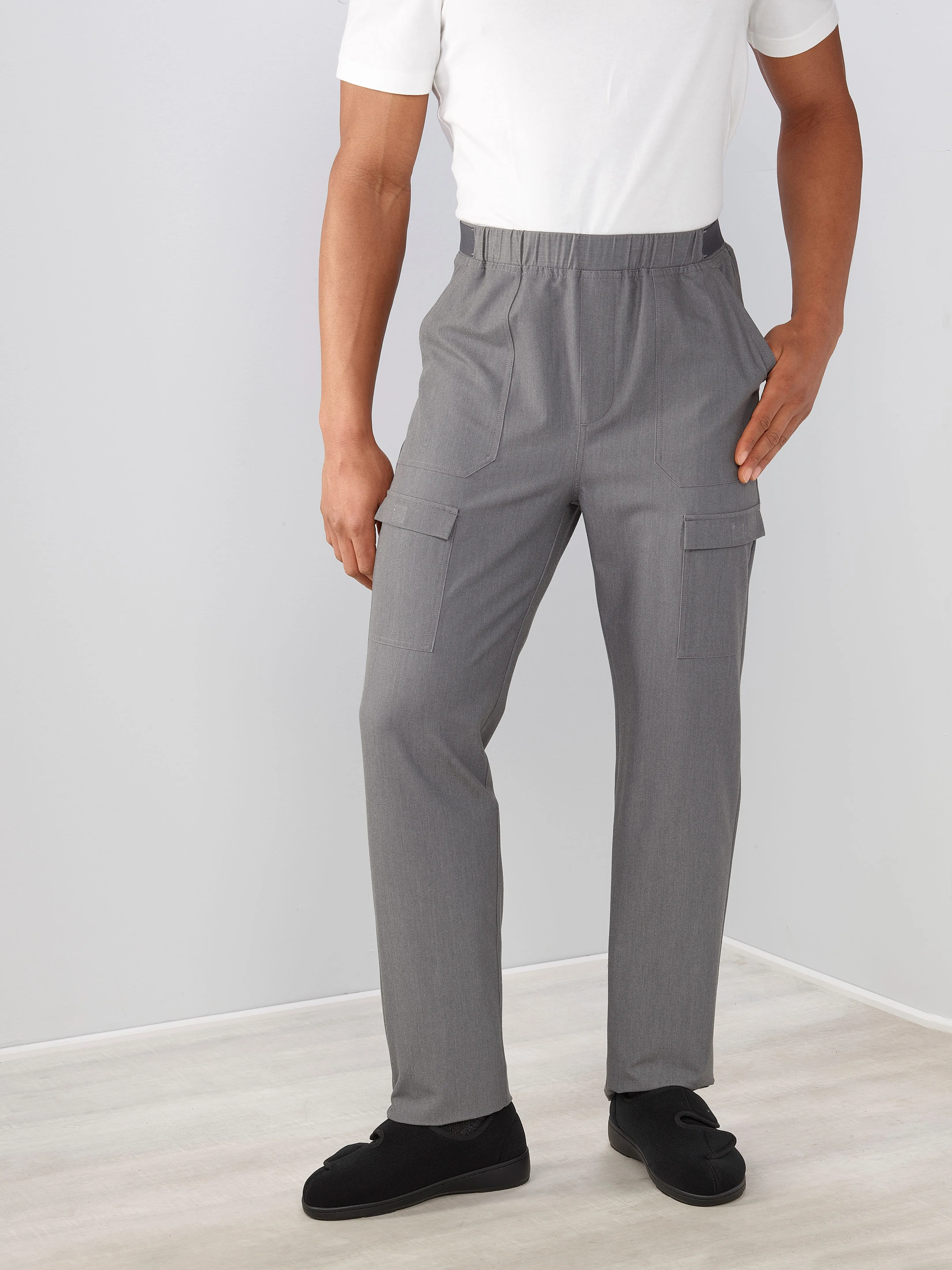 Men's Easy Grip Pull On Cargo Pants