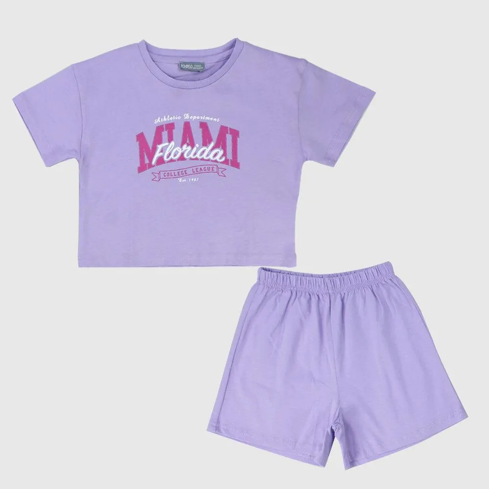 Miami Short-Sleeved Pajama