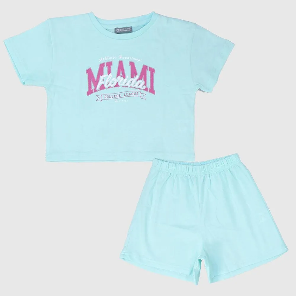 Miami Short-Sleeved Pajama