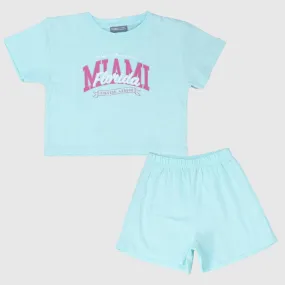 Miami Short-Sleeved Pajama