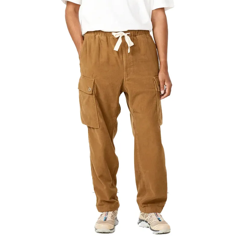 NANAMICA Flannel Easy Cargo Pants Camel