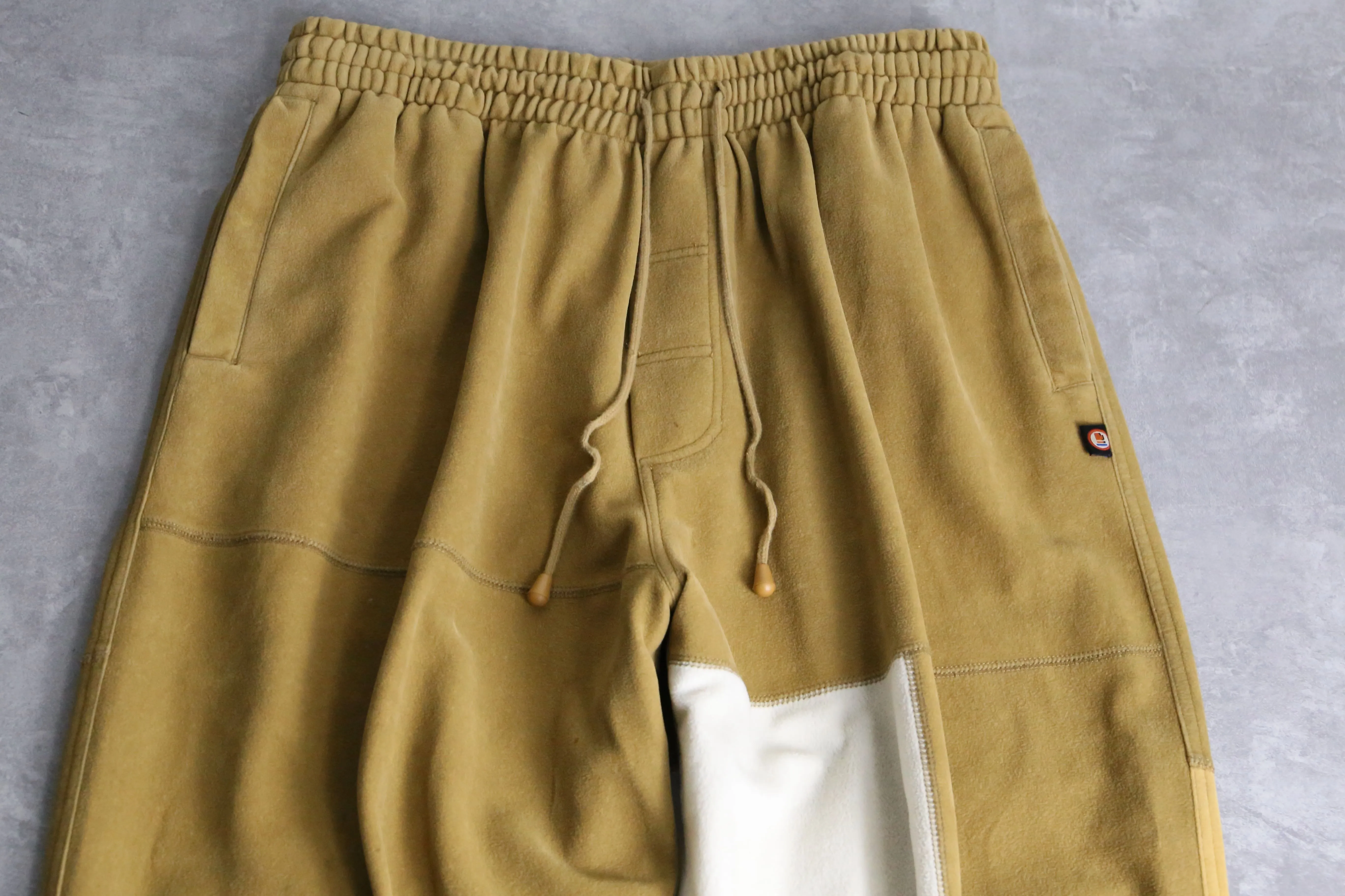 panel switch wide sweat pants
