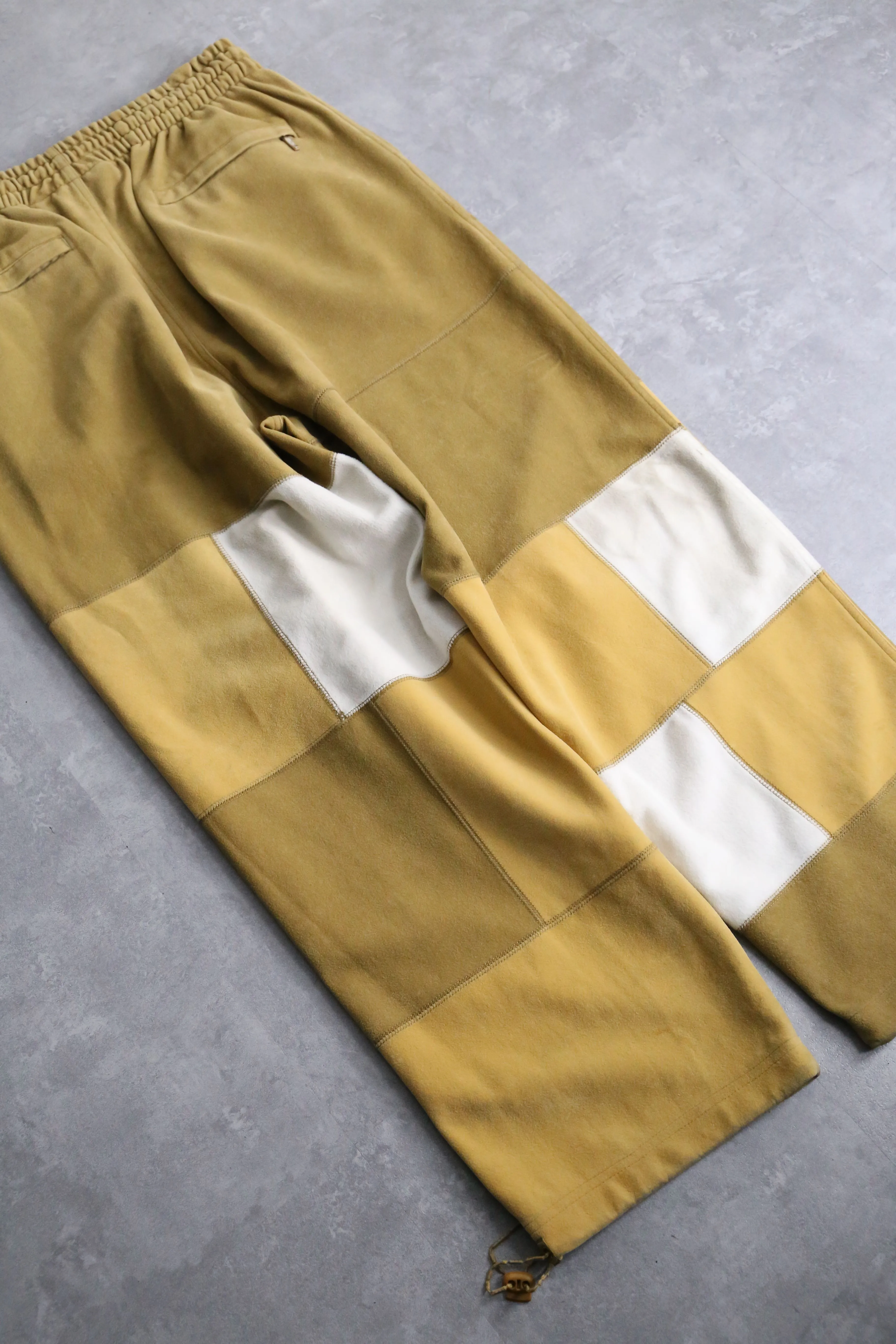 panel switch wide sweat pants