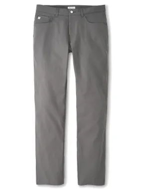 Peter Millar Performance Five-Pocket Pant in Iron