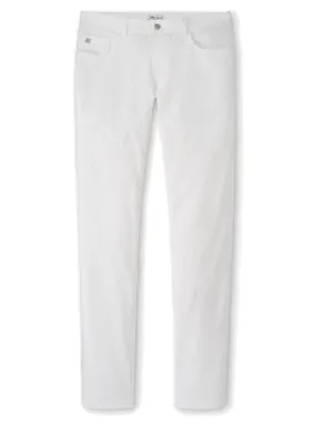 Peter Millar Performance Five-Pocket Pant in White