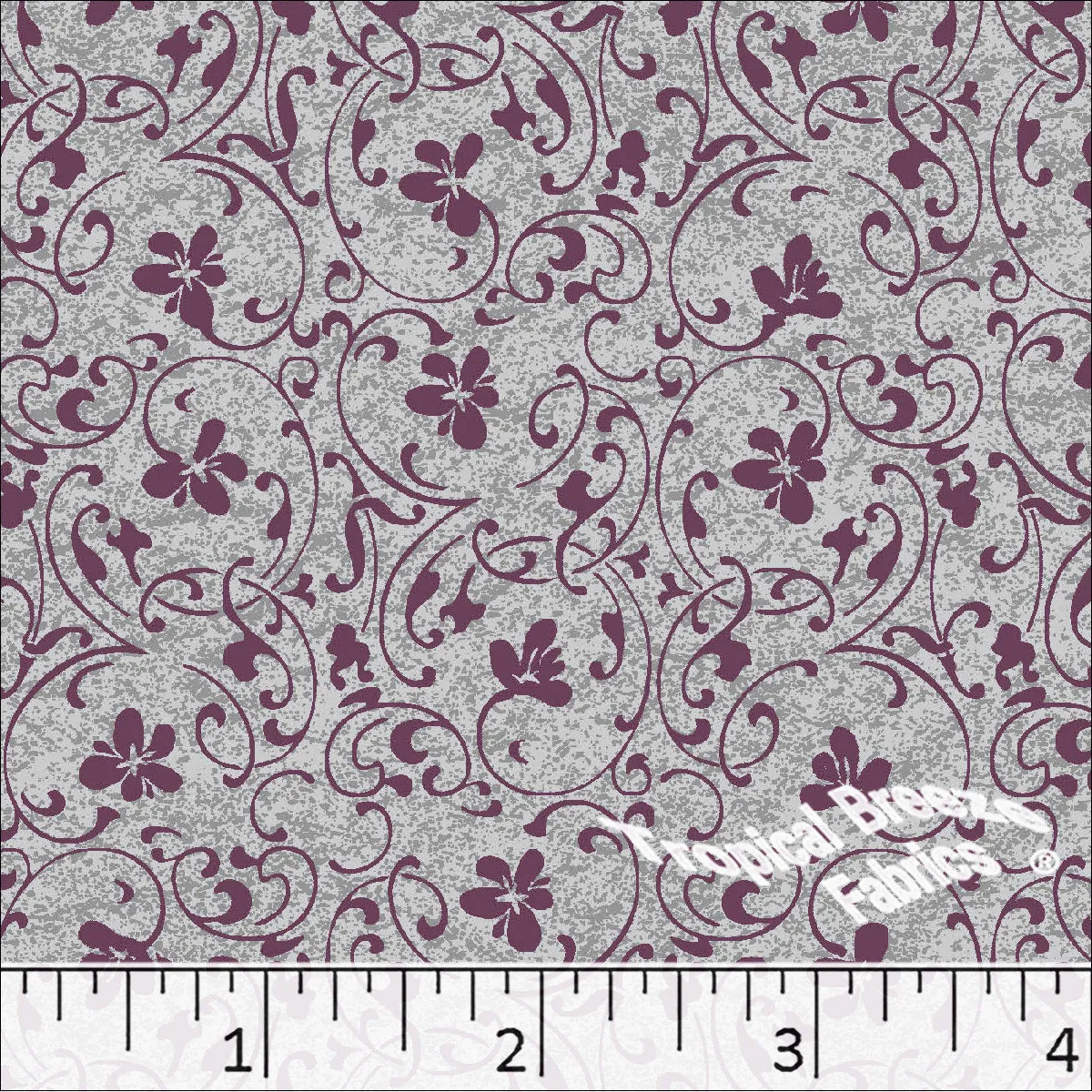 Poly Cotton Swirl Print Dress Fabric 5817