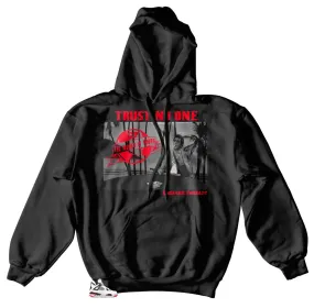 Retro 4 Bright Crimson Tony Knows Hoody
