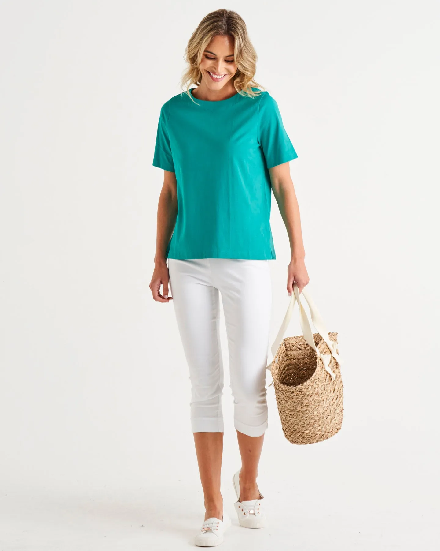 Rosalie Tee - Teal