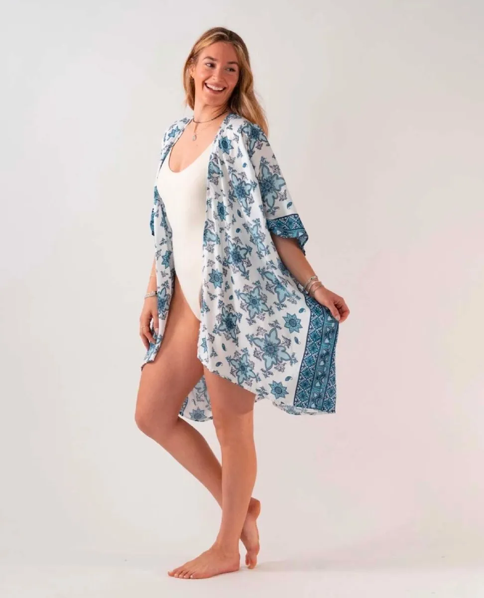 Santorini Kimono