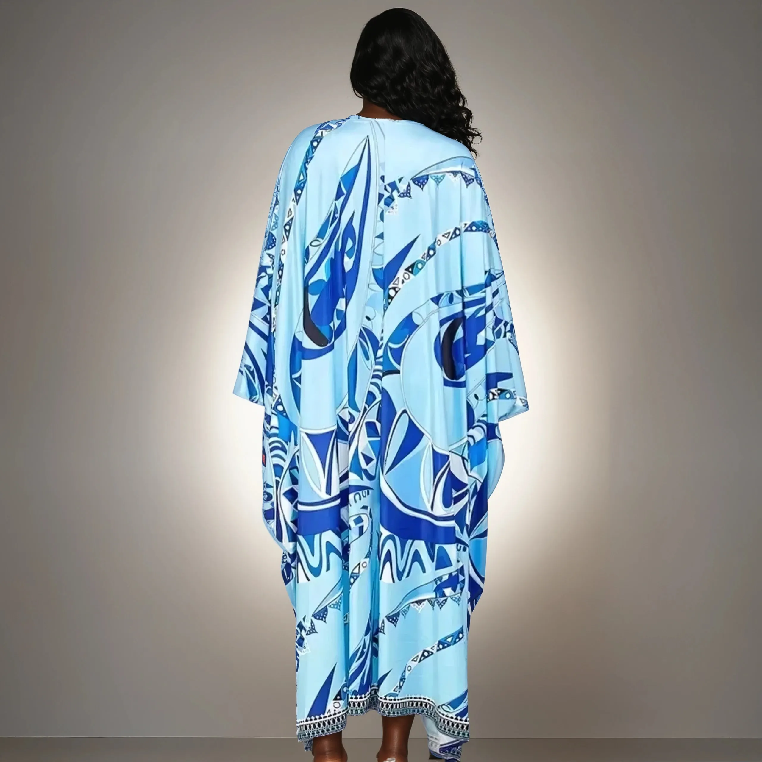 Santorini Oversize Kimono with Shorts