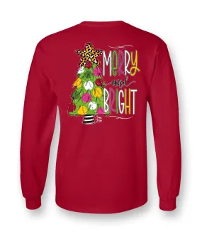 Sassy Frass, Long Sleeve Tee - Merry and Bright