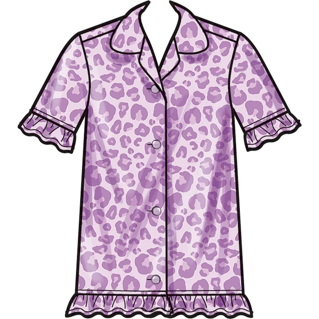 Simplicity Sewing Pattern S3045 Children's and Girls' Lounge Tops, Gown, Shorts and Pants