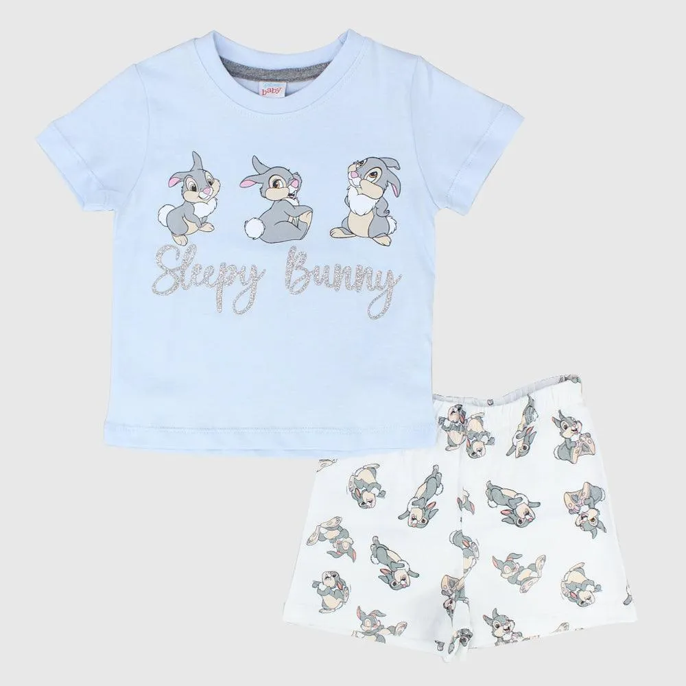 Sleepy Bunny Short-Sleeved Pajama