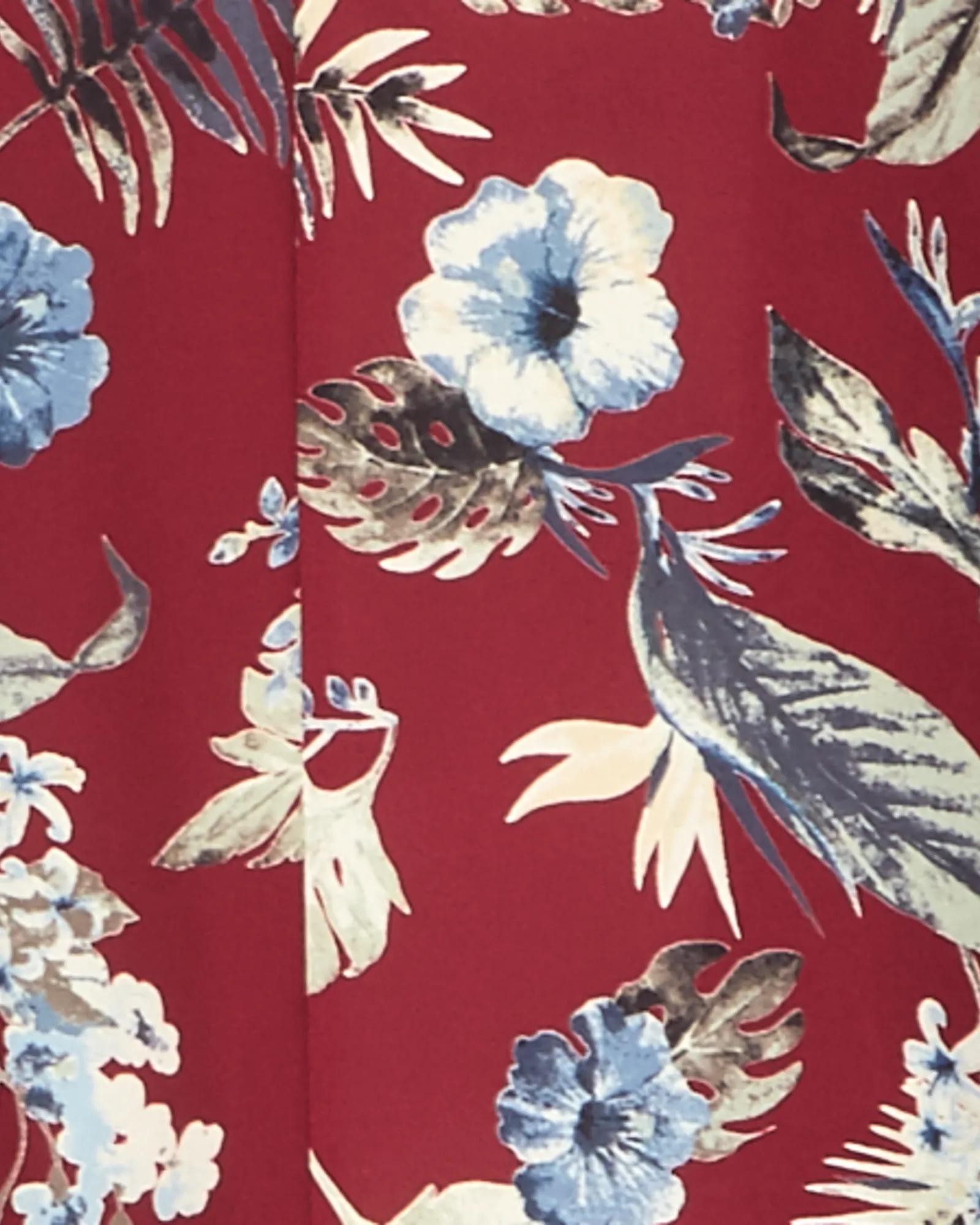Taylor Ruffle-Sleeve Kimono | Burgundy