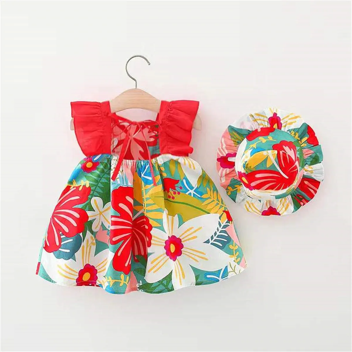 Tropical Dress  Hat