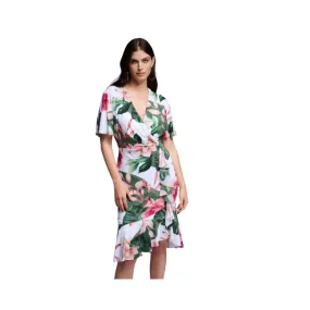 Tropical Print Dress