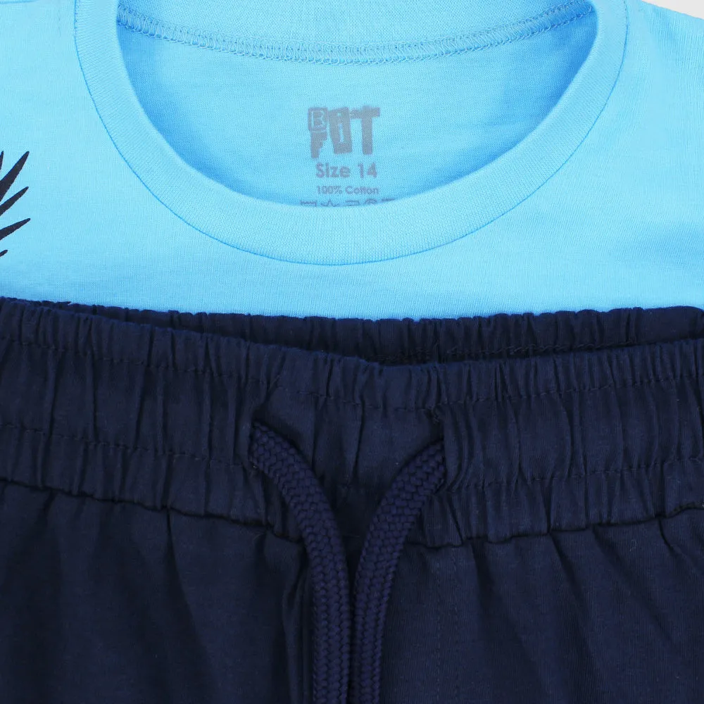Tropical Short-Sleeved Pajama