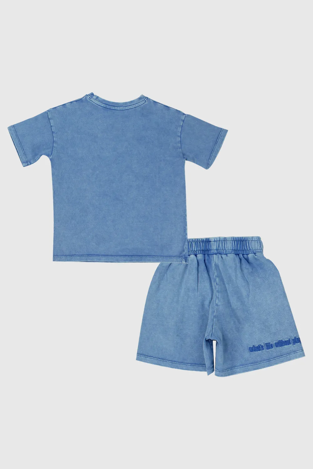 Unisex Blue Outfit Set