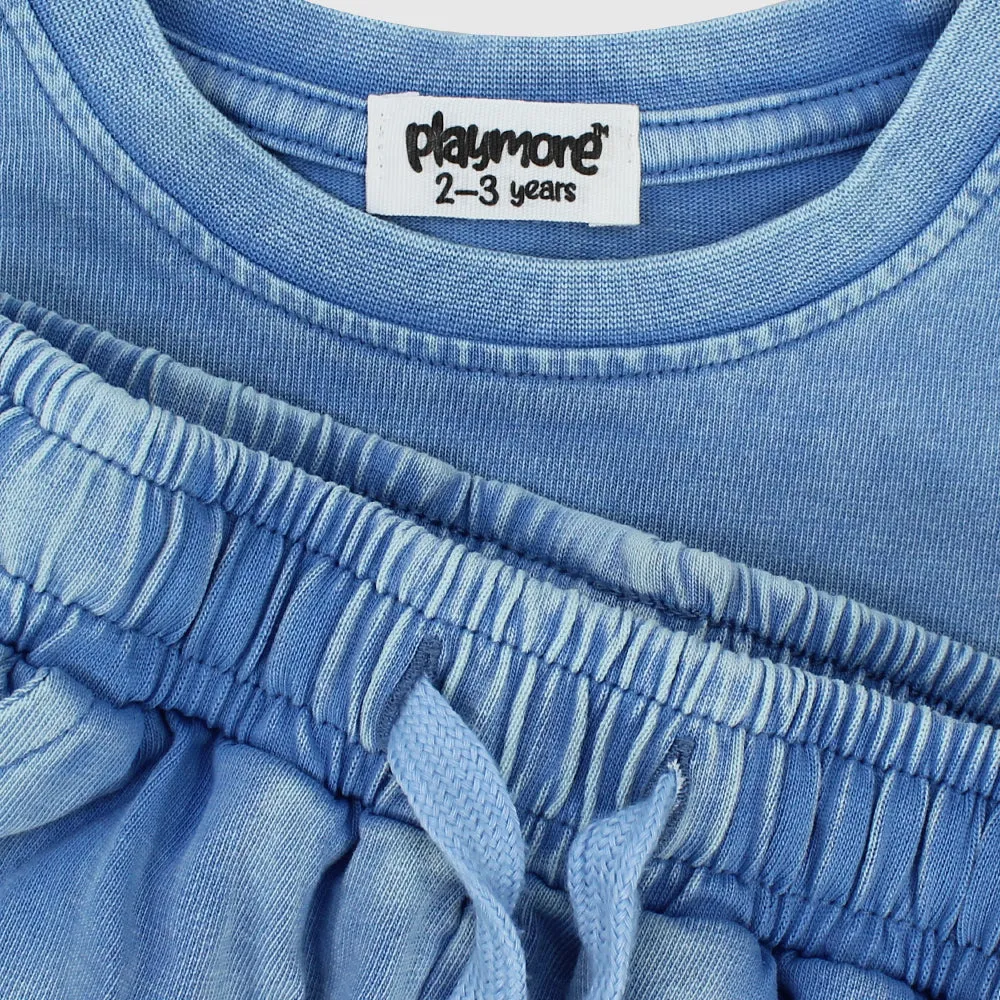 Unisex Blue Outfit Set