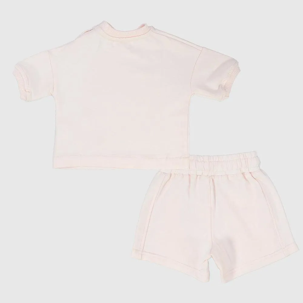 Unisex Pink 2-Piece Outfit Set