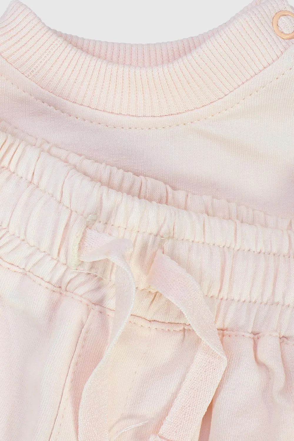 Unisex Pink 2-Piece Outfit Set