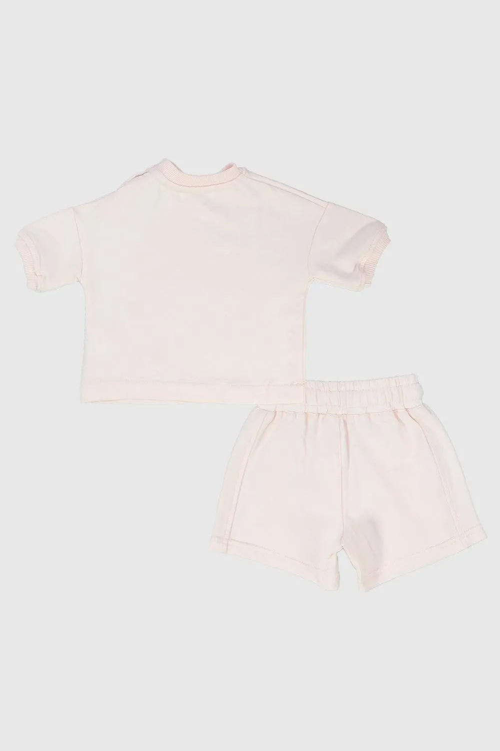 Unisex Pink 2-Piece Outfit Set