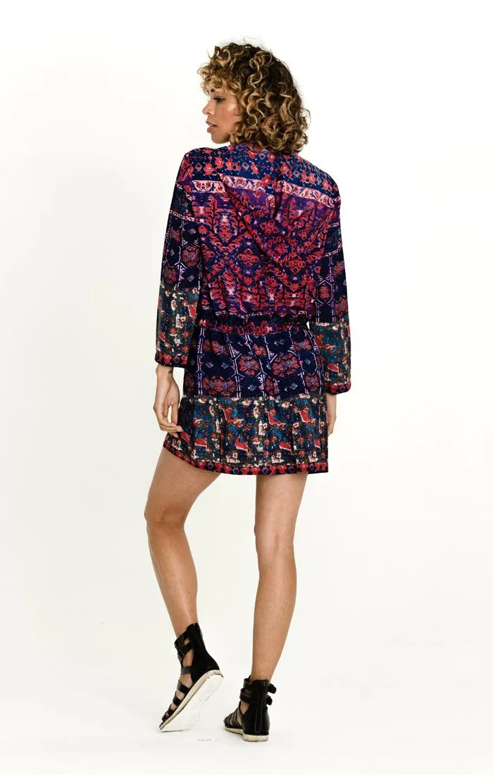 VIVID DREAMS HOODIE DRESS