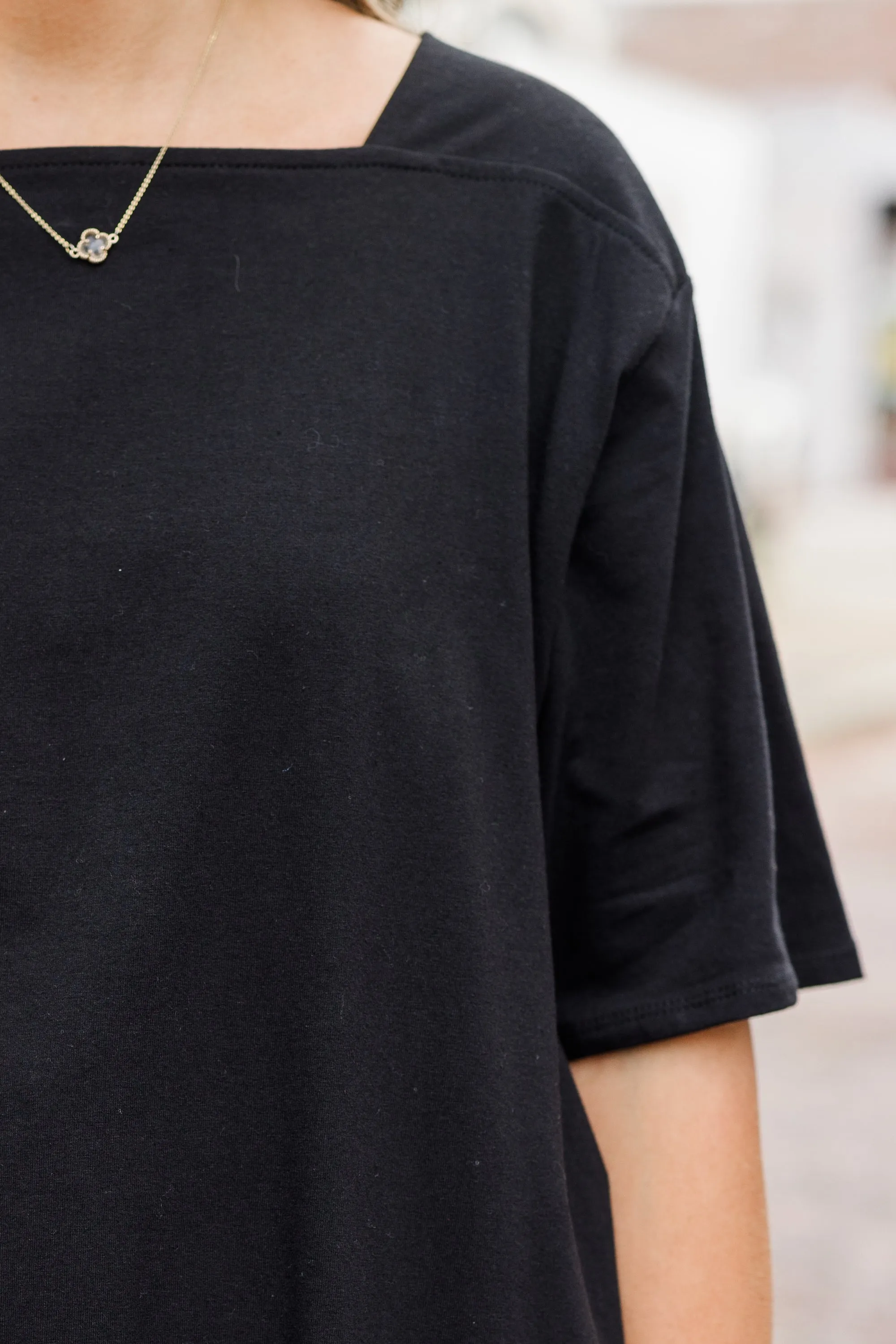 Vivid Imagination Top, Black