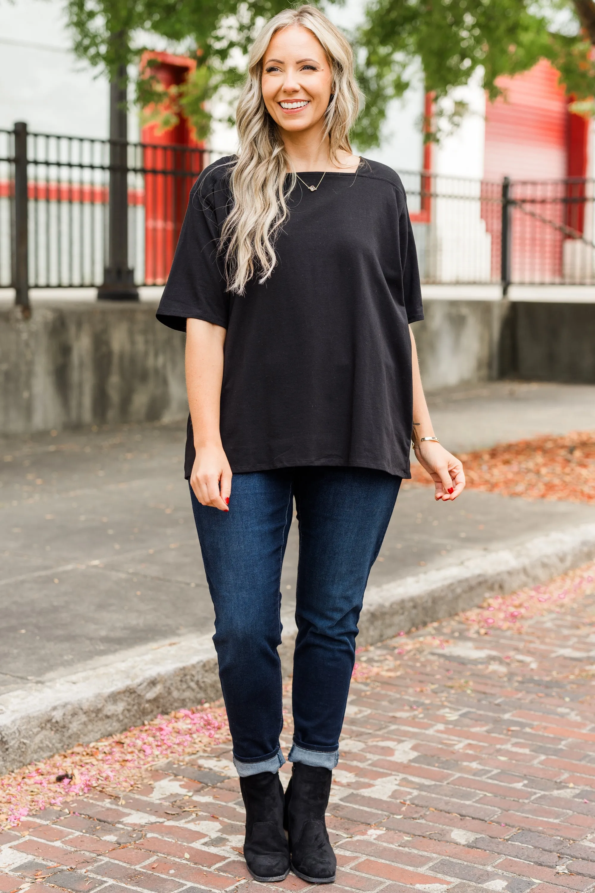 Vivid Imagination Top, Black
