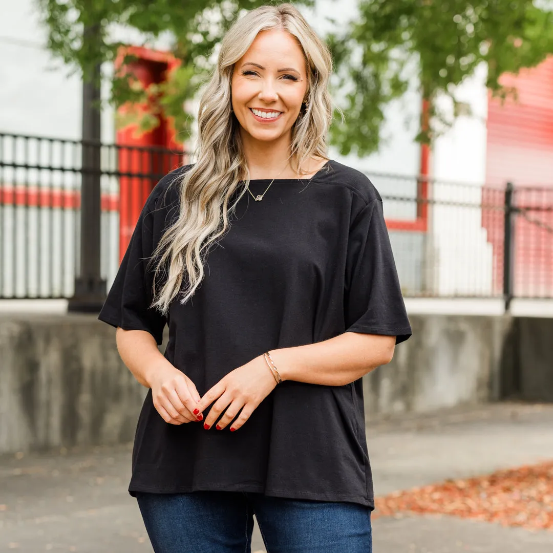 Vivid Imagination Top, Black