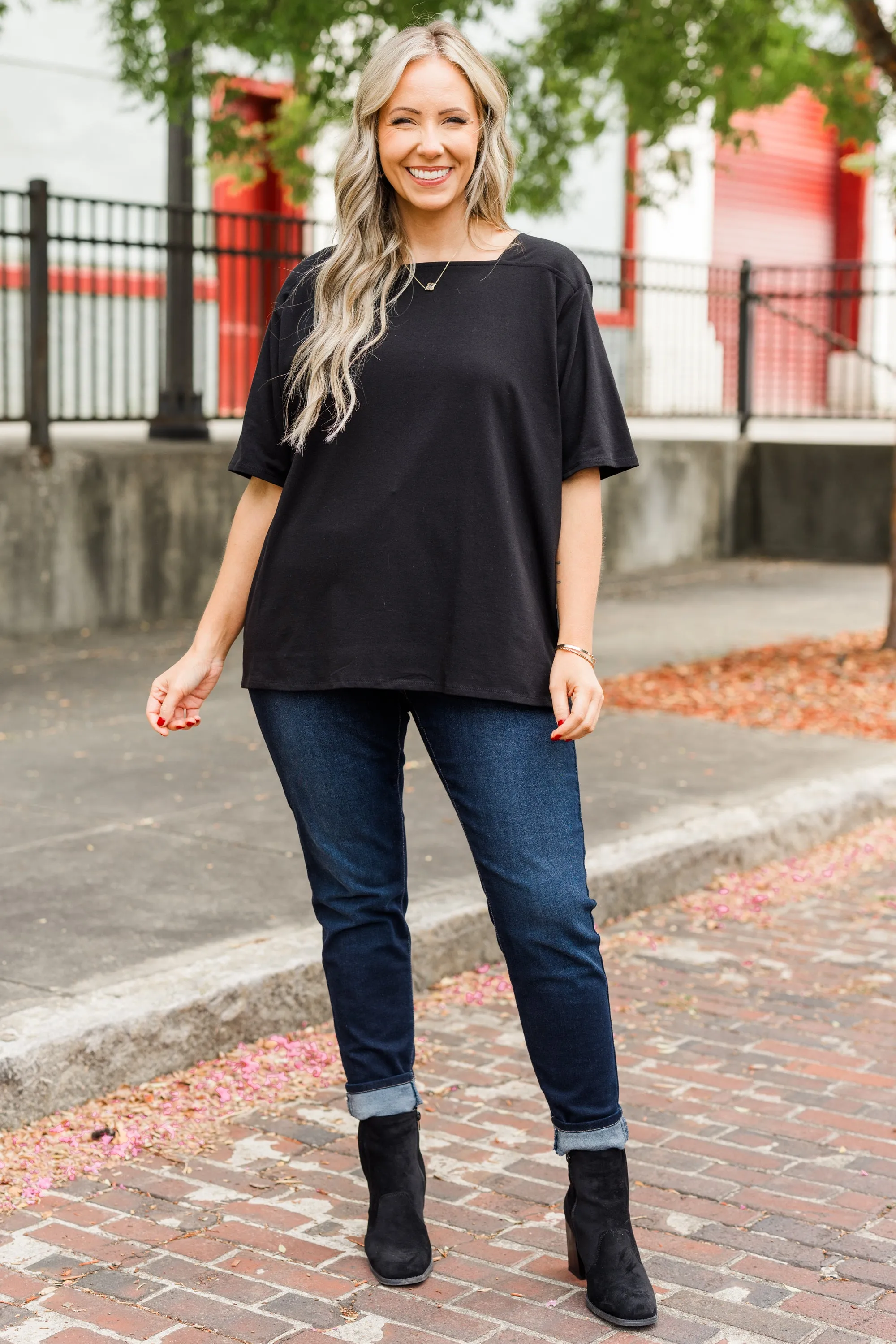 Vivid Imagination Top, Black
