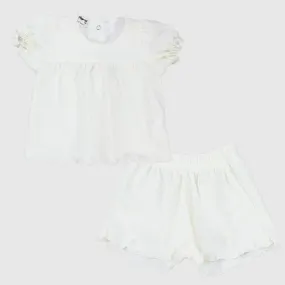White 2-Piece Outfit Set