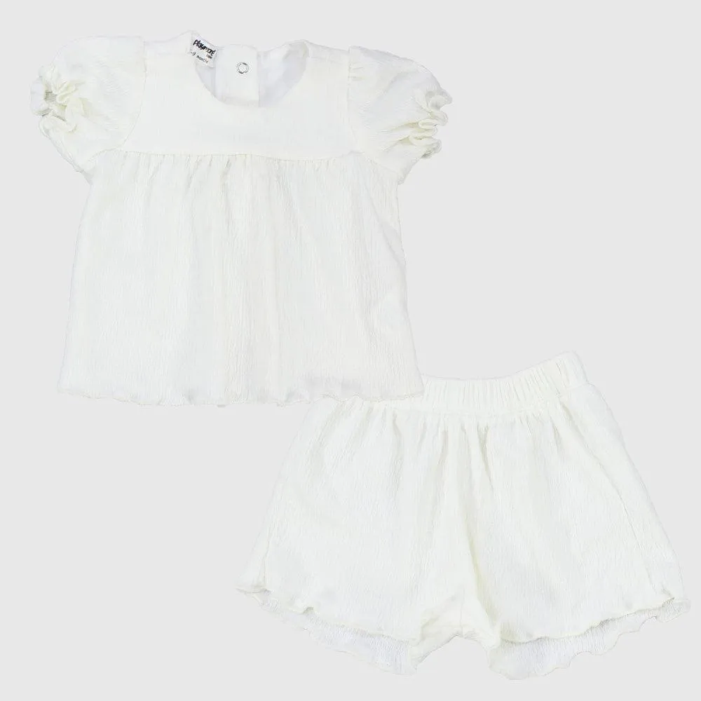 White 2-Piece Outfit Set