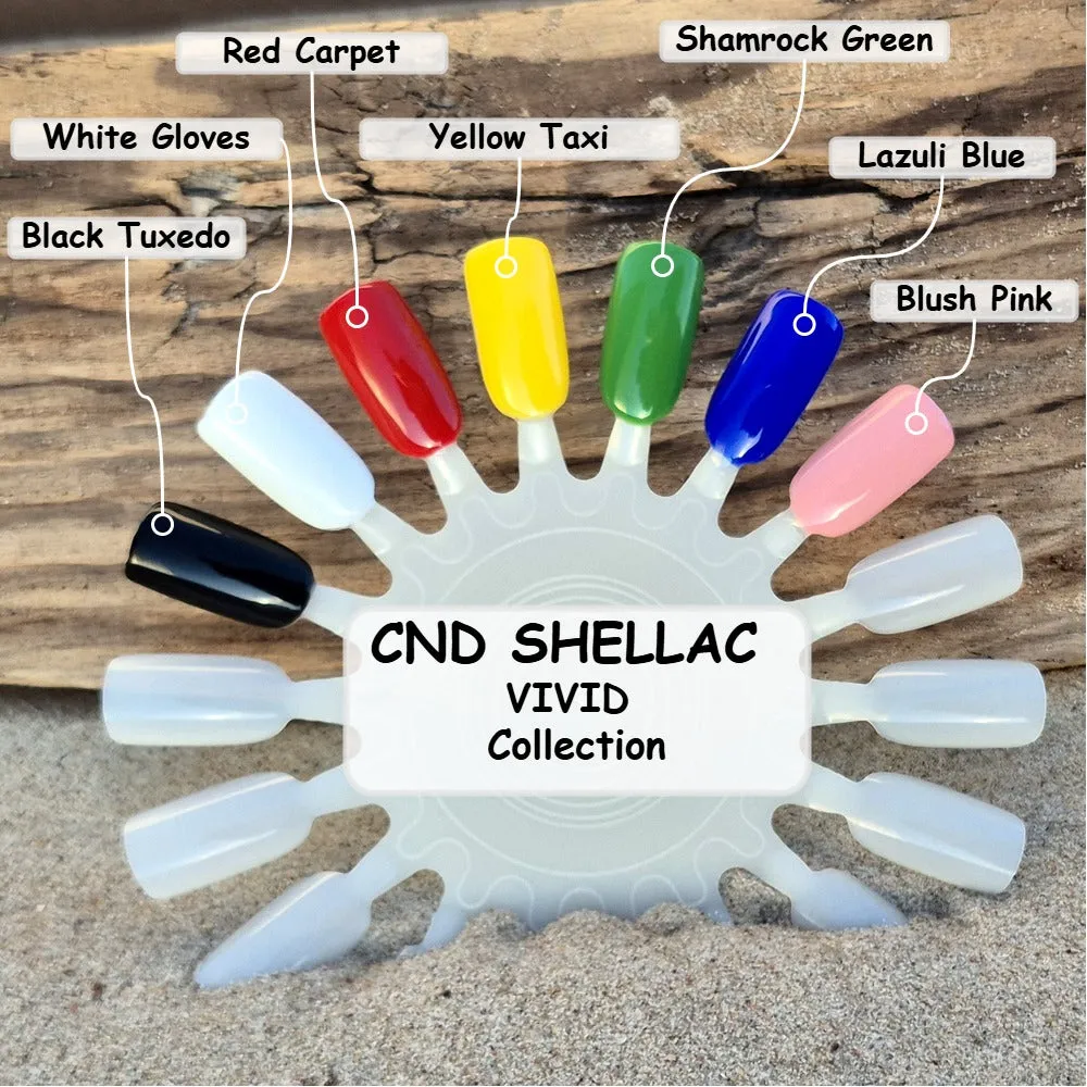 White Gloves * CND Shellac VIVID