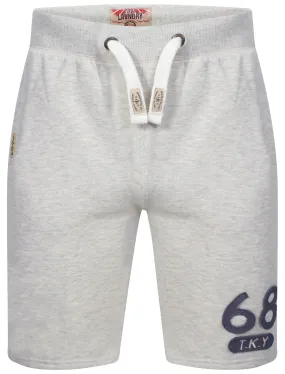 Willow Cove Sweat Shorts in Oatmeal Marl - Tokyo Laundry