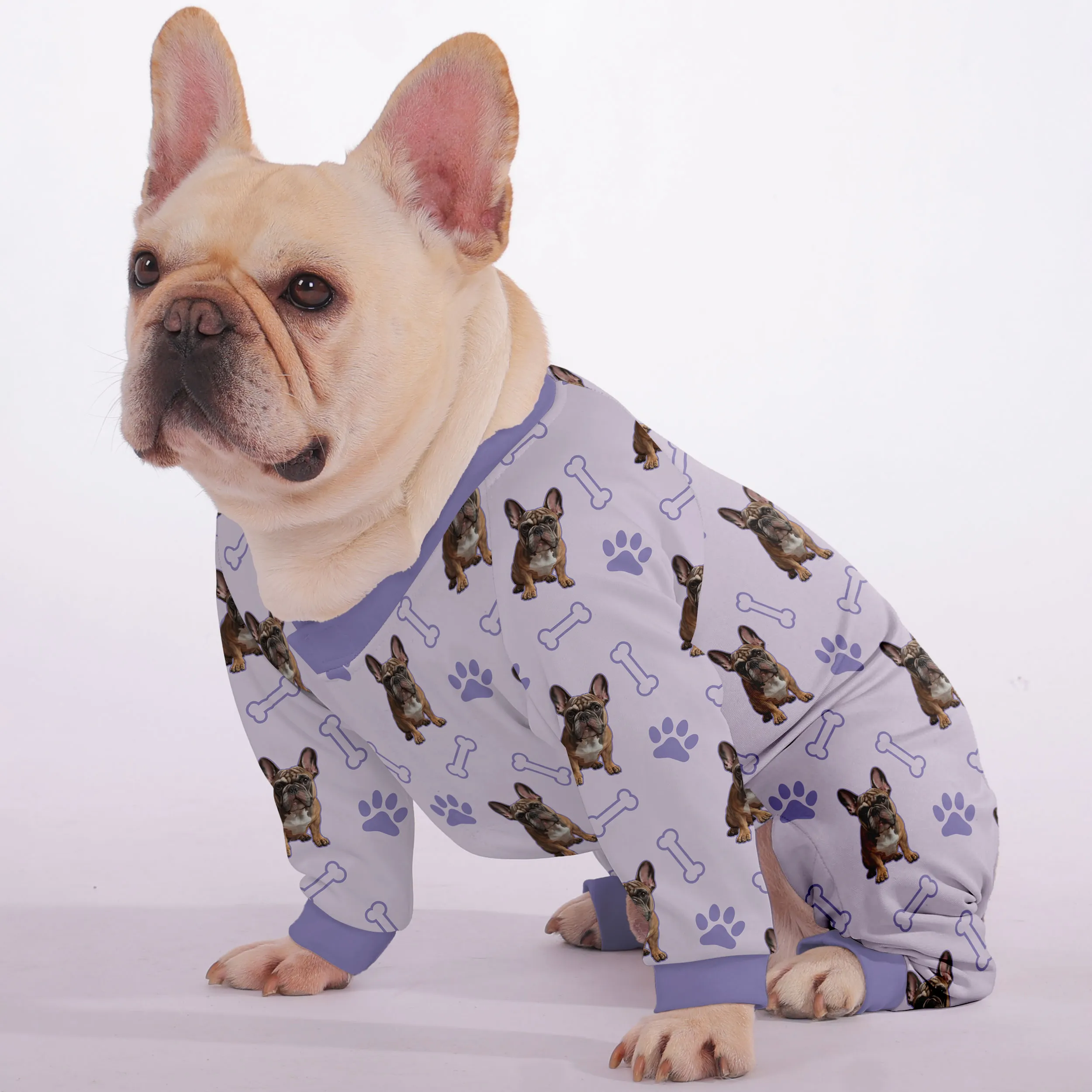 Willow - Personalized French Bulldog Pajamas with Your Frenchie’s Picture – Ultra-Soft, Cozy, and Uniquely Stylish