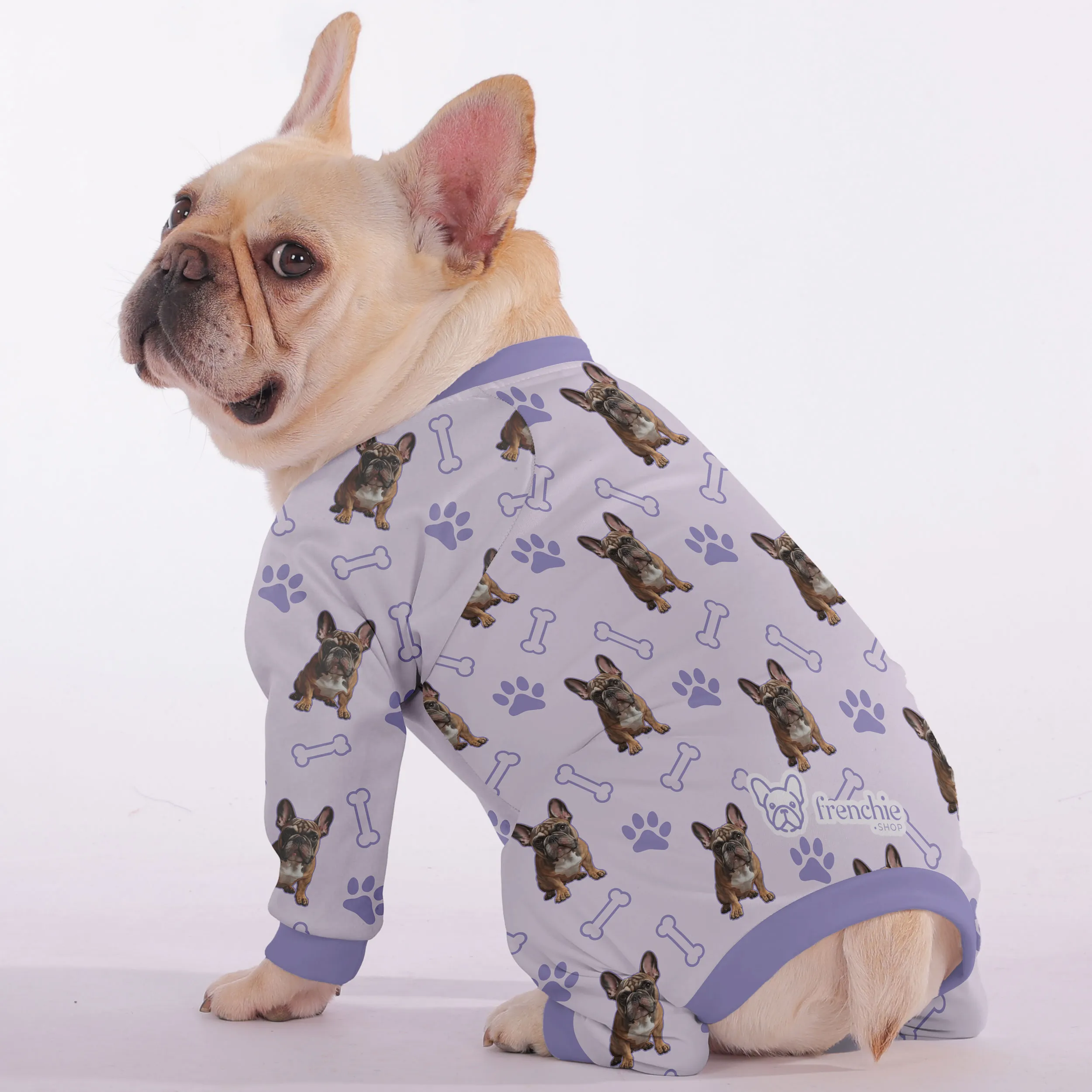 Willow - Personalized French Bulldog Pajamas with Your Frenchie’s Picture – Ultra-Soft, Cozy, and Uniquely Stylish
