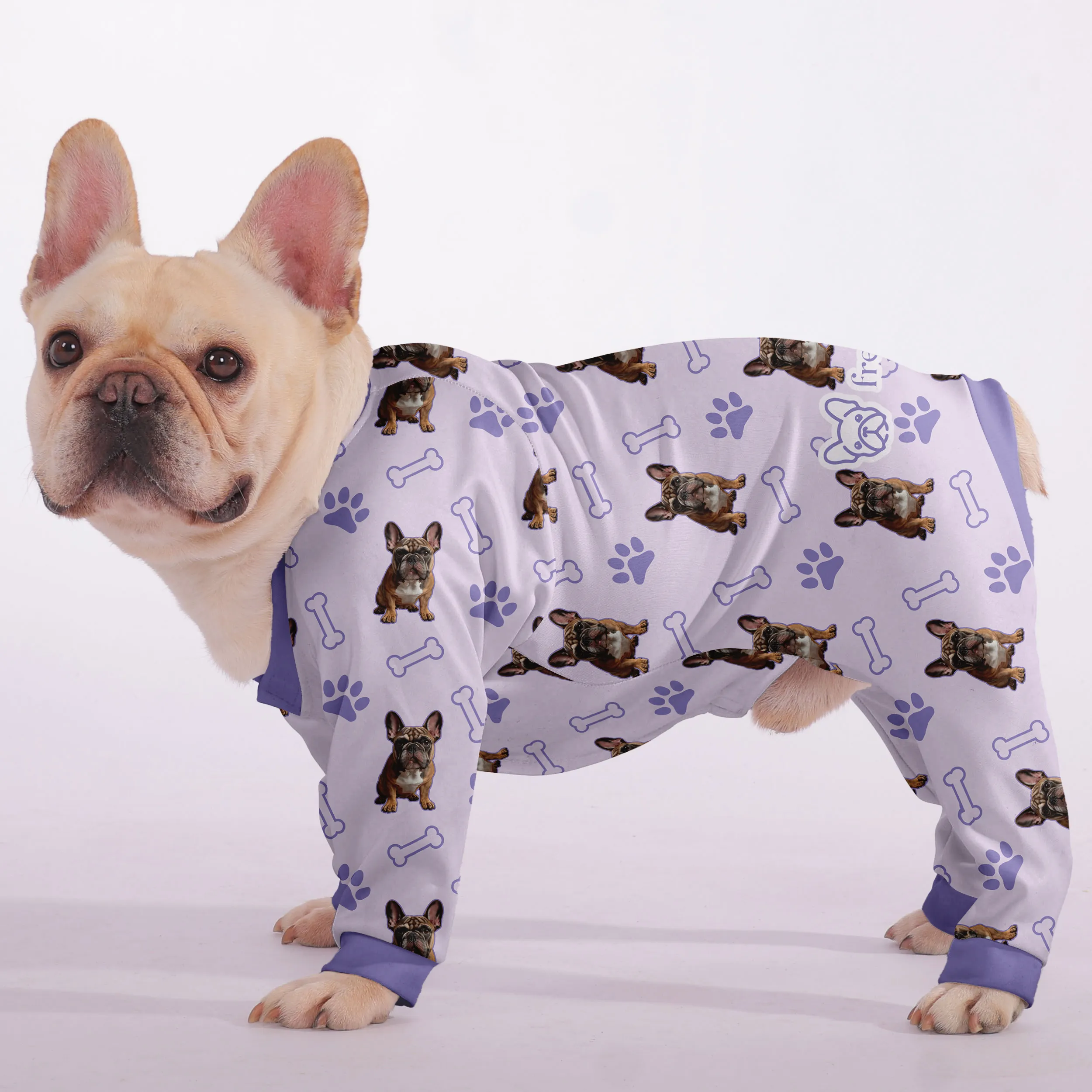 Willow - Personalized French Bulldog Pajamas with Your Frenchie’s Picture – Ultra-Soft, Cozy, and Uniquely Stylish