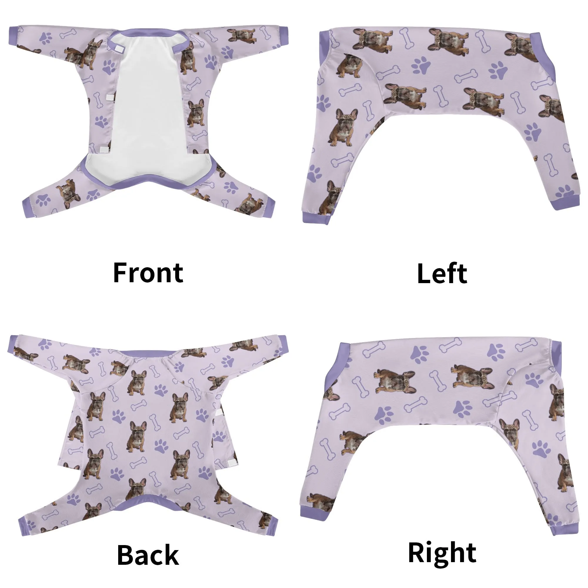 Willow - Personalized French Bulldog Pajamas with Your Frenchie’s Picture – Ultra-Soft, Cozy, and Uniquely Stylish