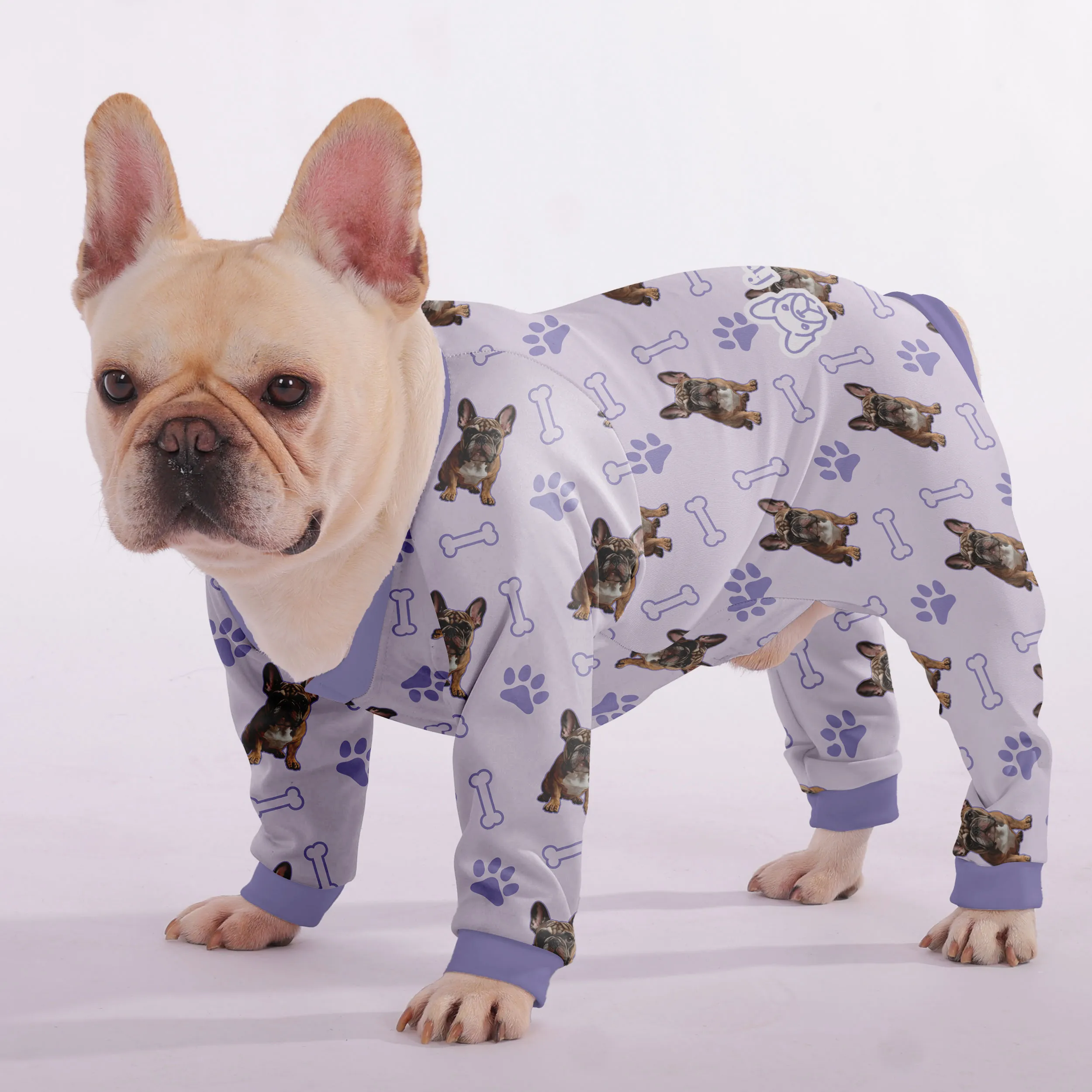 Willow - Personalized French Bulldog Pajamas with Your Frenchie’s Picture – Ultra-Soft, Cozy, and Uniquely Stylish
