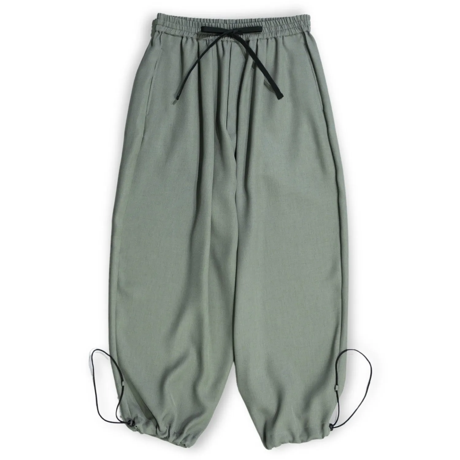 WM07-PT251074 CU/TRIXION 2WAY DOUBLE CLOTH WIDE EASY PANTS