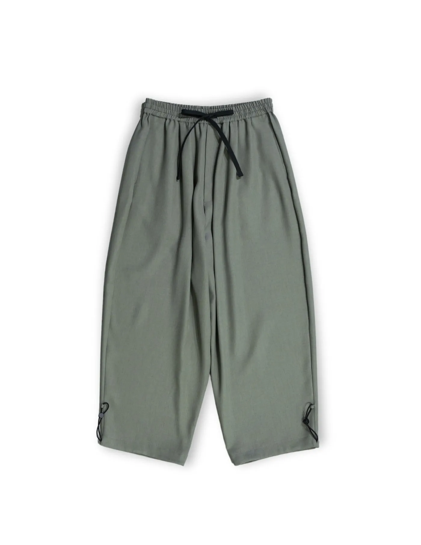 WM07-PT251074 CU/TRIXION 2WAY DOUBLE CLOTH WIDE EASY PANTS
