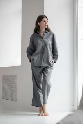 Women's Linen Soft Pajama — Dust