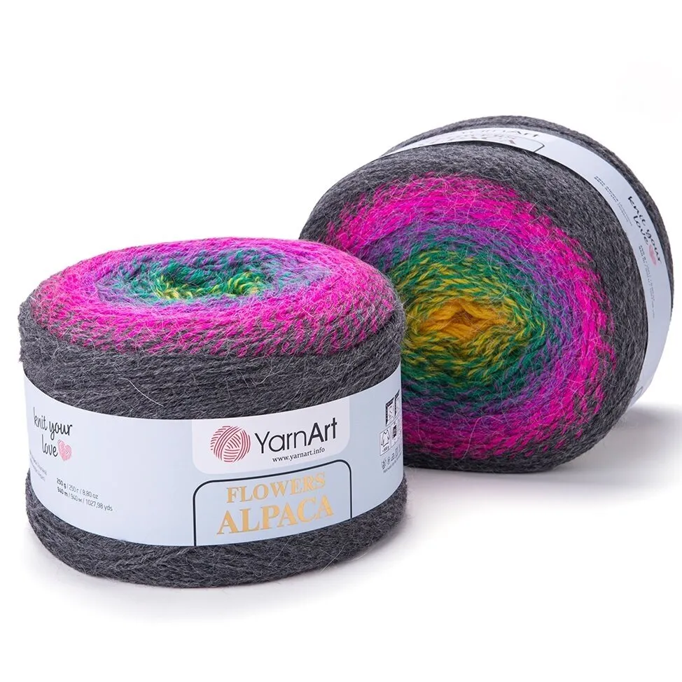 YarnArt Flowers Alpaca