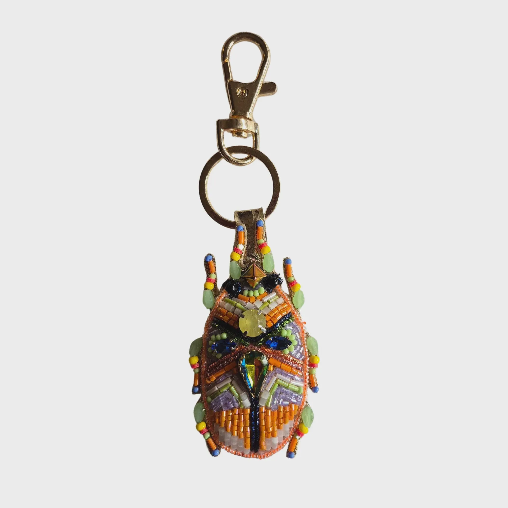 Zoda | Beaded Keychain Bug